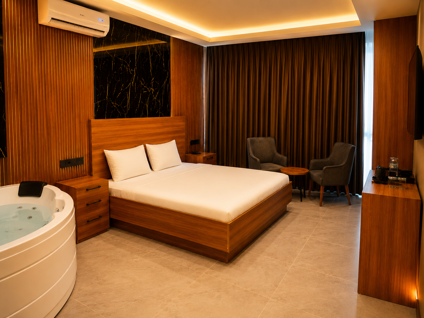 Palm Suite oda atmosferi